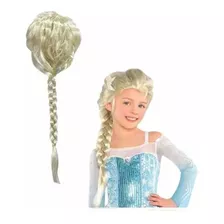 Peluca Elsa Princesa De Hielo Peluca Halloween