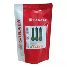 Sementes De Abobrinha Daiane 114g - Sakata - 1.000 Sementes