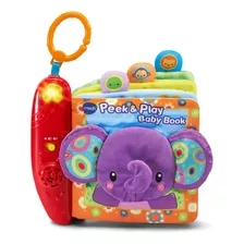 Livro Para Bebês Vtech Peek And Play Amazon Exclusive Purple