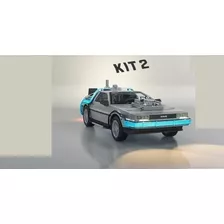 Back To The Future Delorean Set X 3 Archivo Stl Impresion 3d