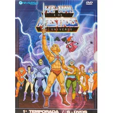 Box He-man Os Mestres Do Universo 1ª Temporada (6 Dvds)