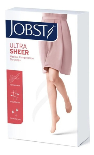 Tobimedia De Compresión 15-20 Mmhg Ultrasheer Jobst Beige
