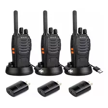 Walkie-talkies Retevis H-777 3 Piezas 1000 Mah