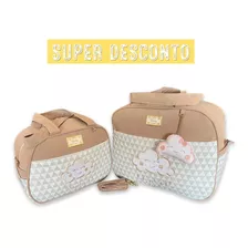 Conjunto Bolsa De Maternidade Menina / Menino Kit Completo