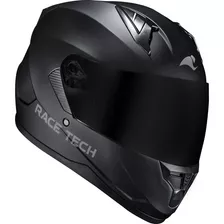 Capacete Race Tech Sector Monocolor Matte Black Cor Preto Tamanho Do Capacete 56