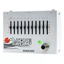 Sonicake Eq Ecualizador Guitarra Efectos Pedal Grupo De Tono