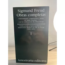 Obra Sigmund Freud Volume I Edição Amorrortu