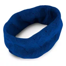 Love Womens 100% Infinity Snood - Azul Profundo - Hecho En E