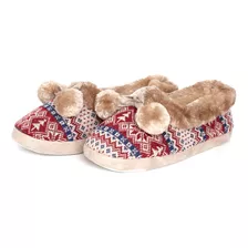 Pantufa Sapatilha Feminina Estampada Origami Gasf 203759