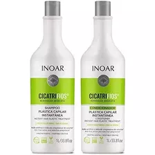 Pack Shampoo Y Acondicionador Inoar 1lt