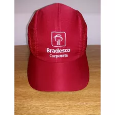 Boné Com Propaganda Bradesco Corporate