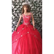 Hermoso Vestido De 15 Coral