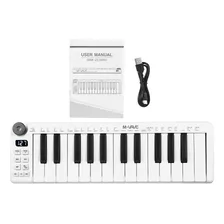 Teclado M-vave Smk-25mini Midi Control De 25 Teclas Recargab