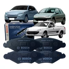 Jogo Pastilha Freio Peugeot 206 Sw 1.6 2008 Original Bosch