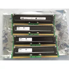 Kit 4 Memorias Nec Rambus 4 X 128mb = 512mb