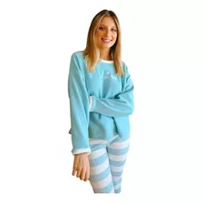 Pijama Invierno De Polar Y Friza