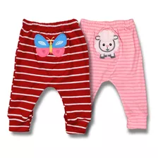 Conjunto De Calca Para Bebe 2 Pecas Menino 0 A 12 Meses 