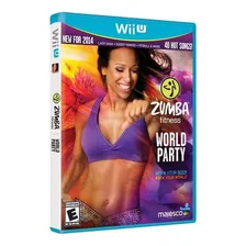 Jogo Zumba Fitness World Party E Fitness Belt Nintendo Wii U