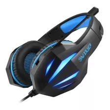 Audífono Gamer J5 Erxung Azul Techfun