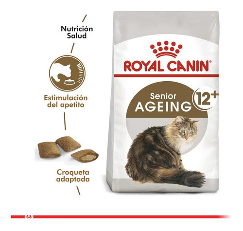Alimento Royal Canin Ageing 12+ Feline Pa Gatos Senior 