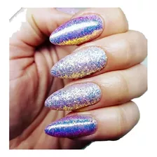 Nail Efecto Pixel Cinderella Blanco Holo Lo Ultimo Ver Video