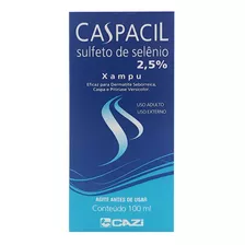 Shampoo Cazi Caspacil Xampu De 100ml De 100g Com 1 Unidad