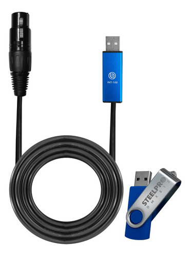Interface Usb Dmx 512 Freestyler, Linea De Control Steelpro