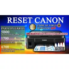 Reset Canon G1000 G2000 G3000 G1100 G2100 G3100 G3102 G3105 