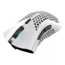 Mouse Gamer Inalámbrico Recargable K-snake Bm600 White