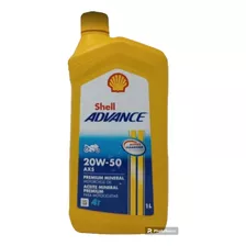 Aceite Shell Advance 20w 50