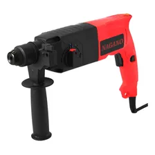 Martelete Rompedor E Perfurador Reversível 3j 800w Cor Preto/vermelho Frequência 60 Hz 220v