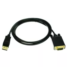 Cabo Displayport Para Vga Macho Com 1,80 Metros