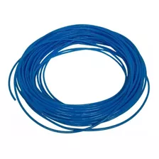 10m Mangueira Pneumática Flexível 04mm Tubo Pu Azul 04mm