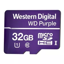 Cartão De Memória Micro-sd 32 Gb Wd Purple Intelbras