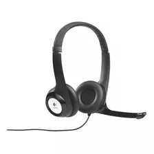 Audífono Usb Con Micrófono Logitech H390-auriculares.