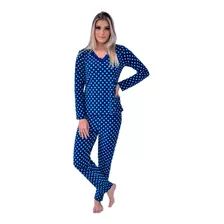 Pijama Liganete Longo Inverno Frio Estampas Variadas