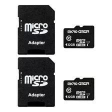 Tarjetas Micro Sd, 32 Gb - 2 Unidades