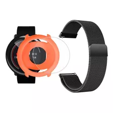 Kit Para Pace Pulseira + Capa + Pelicula Huami Amazfit Pace