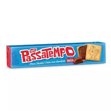 Biscoito Recheado Passatempo Sabor Chocolate 130g