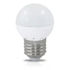 Lâmpada Bolinha Led 3w 12v E27 Branco Quente Ip20