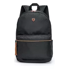 Mochila Escolar Bolsa Executiva Cavalera Urban P/ Notebook Cor Preto