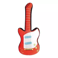 Guitarra De Pelúcia Vermelha