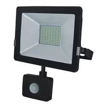 Foco Halogeno Led Reflector Led 50w Con Sensor Luz Fria Vkb