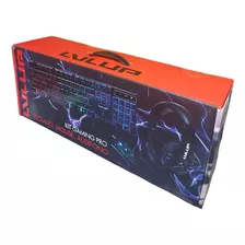 Kit Gamer, Teclado Rgb, Mouse Rgb Y Audifonos Lvlup Lu745