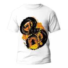 Playera Anime Manga Dragon Ball Goku Niño Shenlong #2687