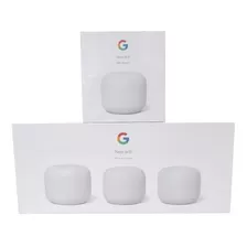 Kit Sistema Wi-fi Google Nest 1 Router 3 Points 