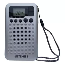 Rádio Digital Retekess Tr 106 Am/fm/sw