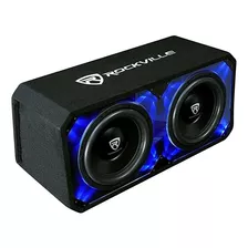 Rockville Dv12k6d1 - Subwoofers De Audio Para Coche, Doble .