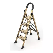 Coroco Escalera De 4 Escalones, Taburete Plegable Con Pedal