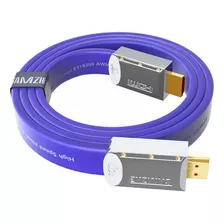 Cabo Hdmi 2.0 Samzhe 4k 2k 18gbps Suporta Ethernet 3d 8 Mts